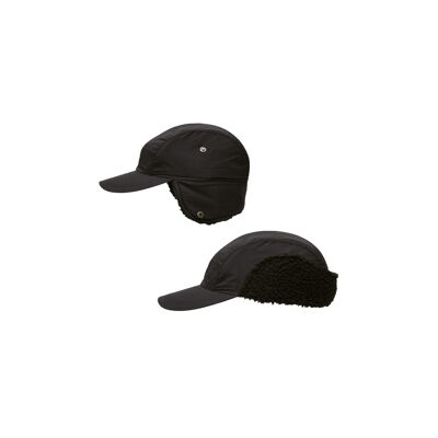 Men's cap with ear flaps
 and ICULATE® insulation color: 990 - black