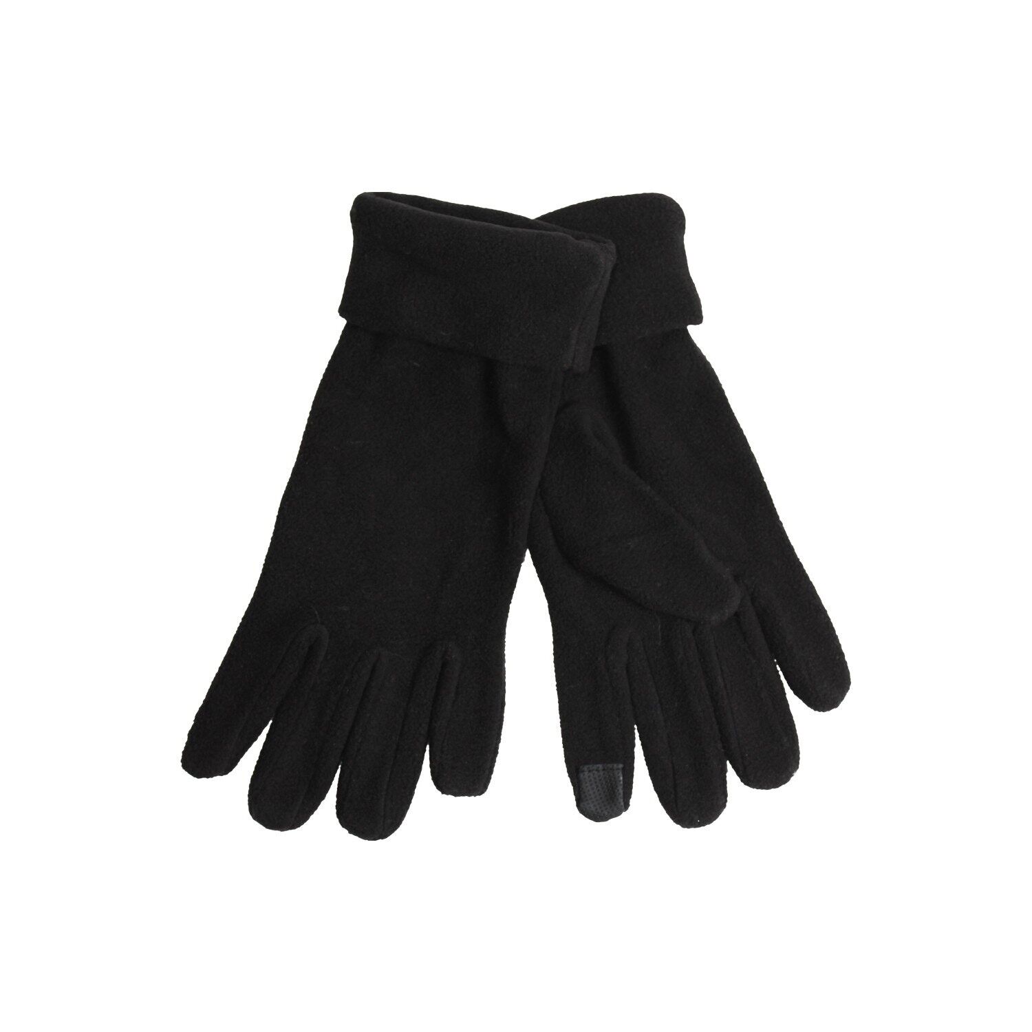 Fleece gloves for women with smartphone function