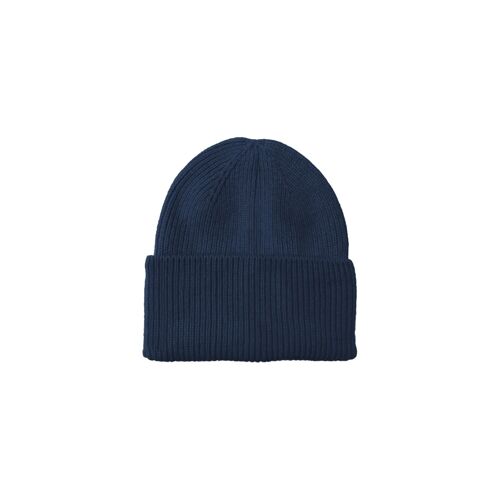 Buy wholesale Knitted hat for women (set) with cashmere-color: 681 - navy