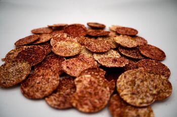Chips artisanales de Blé fermier - Betterave rouge et Oignon 2