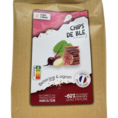 Farmhouse Wheat Crisps - Beetroot and Onion