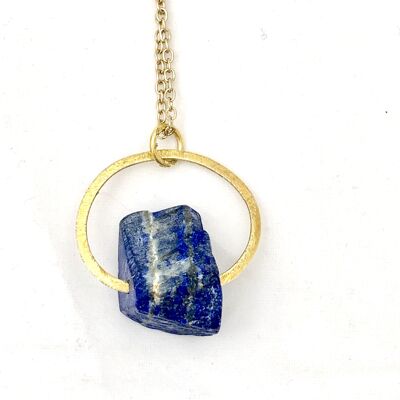 Lapis Lazuli Gold Necklace