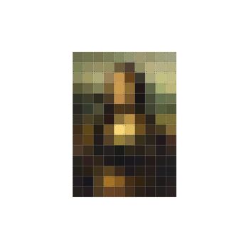 IXXI - Mona Lisa pixel S - Wall art - Poster - Wall Decoration 2