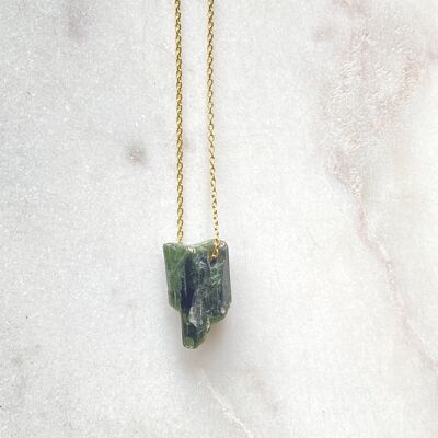 Tourmaline (Green) Gold Filled Necklace