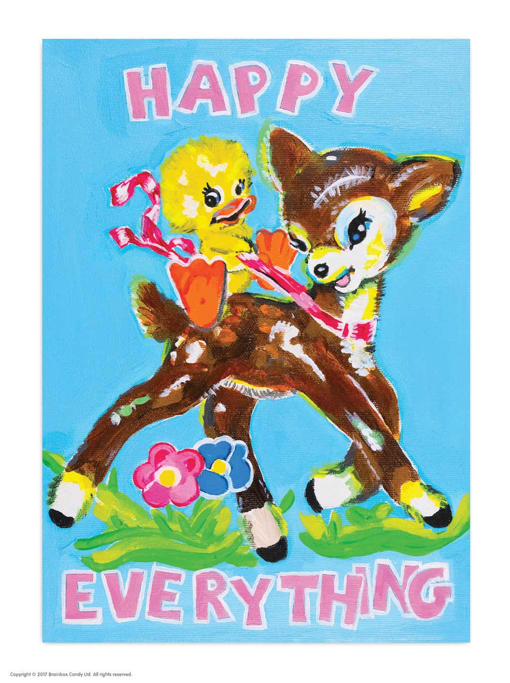 Funny Art Print Postcard by Magda Archer - Happy-Everything