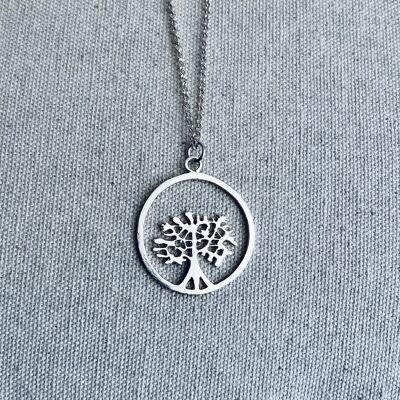 Silver NecklaceTree of Life