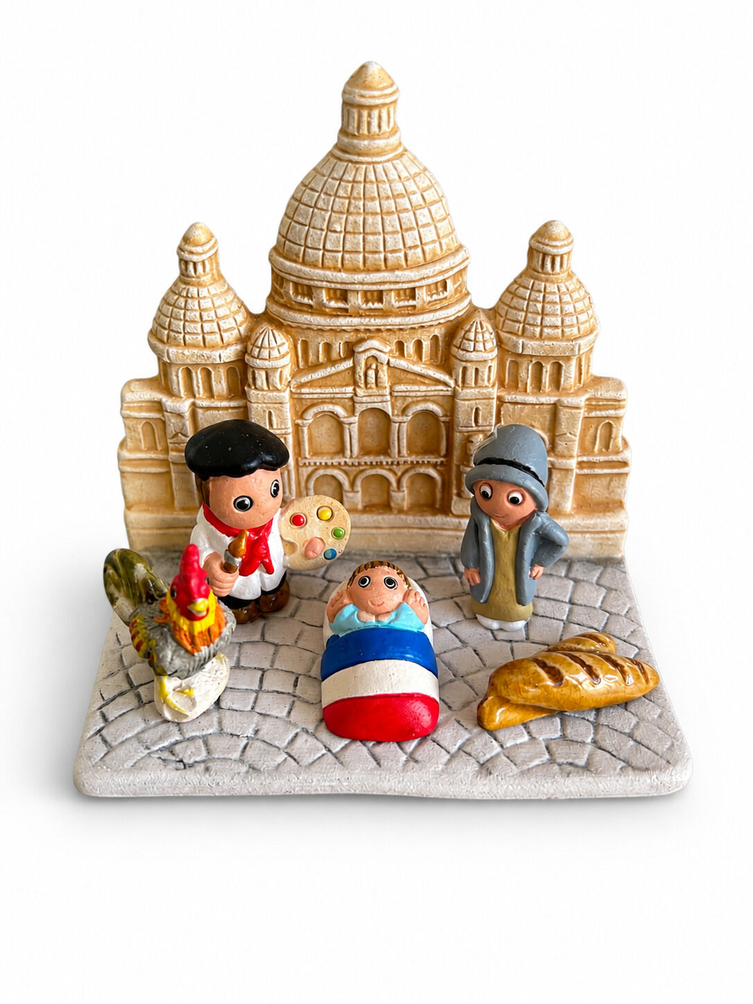 Handmade Nativity Scene Paris Sacred