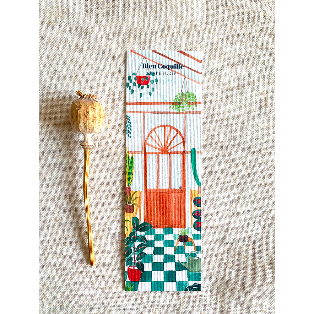 Bookmark - 17 x 5.5 cm - Winter Garden 🪴