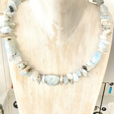 Aquamarine (Blue) Necklace
