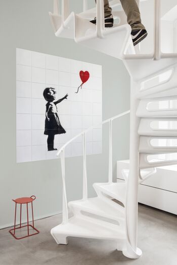 IXXI - Girl with Balloon S - Wall art - Poster - Wall Decoration 1