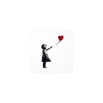 IXXI - Girl with Balloon S - Wall art - Poster - Wall Decoration 2