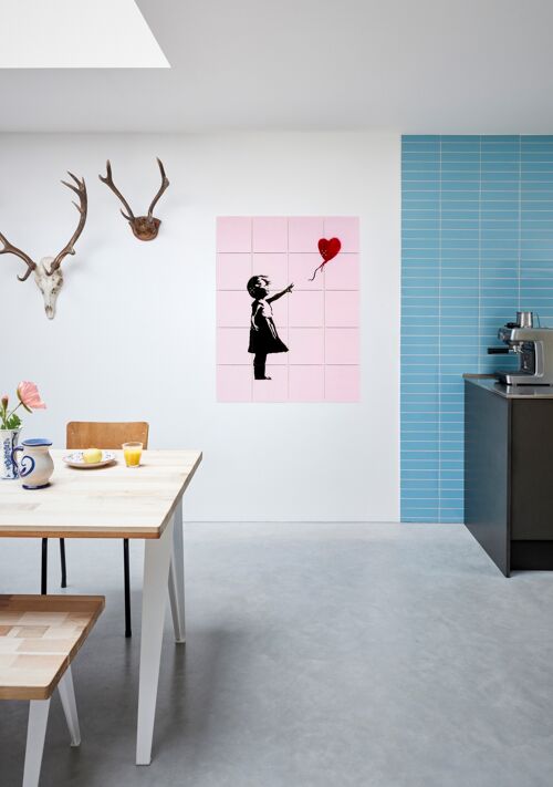 IXXI - Banksy love icons S - Wall art - Poster - Wall Decoration