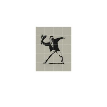 IXXI - Banksy love icons S - Wall art - Poster - Wall Decoration 4