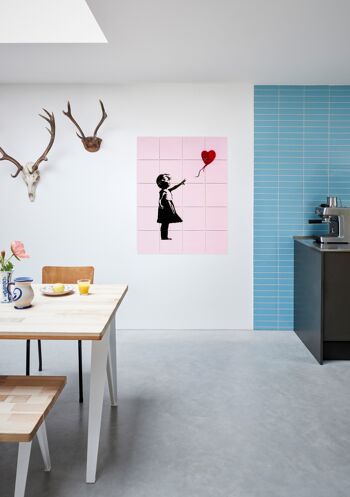 Banksy love icons - L 2