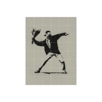 Banksy love icons - L 4