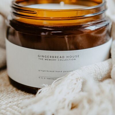 Gingerbread House - Hand Poured Soy Wax Candle - 500ML
