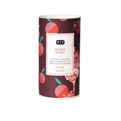 Berry Pomp N°819 - Caddy - 100g brews 50 cups - Herbal Tea Blend