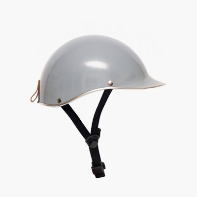 Carbon Fibre Cycle Helmet Grey