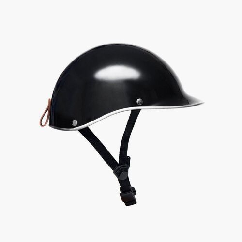 Carbon Fibre Cycle Helmet Black