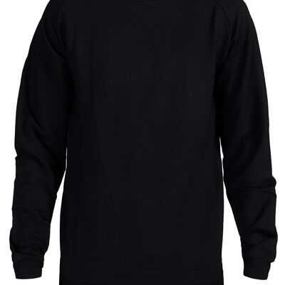 Sweatshirt extra lang - Schwarz