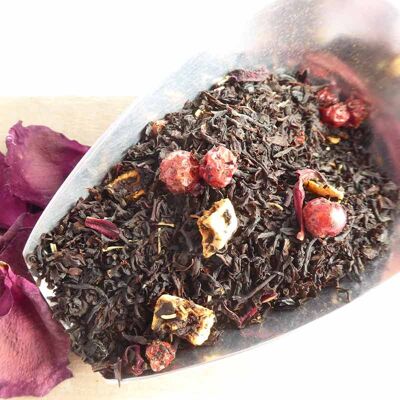 HORIZON LOINTAIN VRAC - té negro orgánico flor de cerezo-melocotón