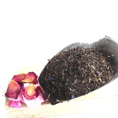COLOR OF INDIA BULK - Tè nero biologico Earl Grey