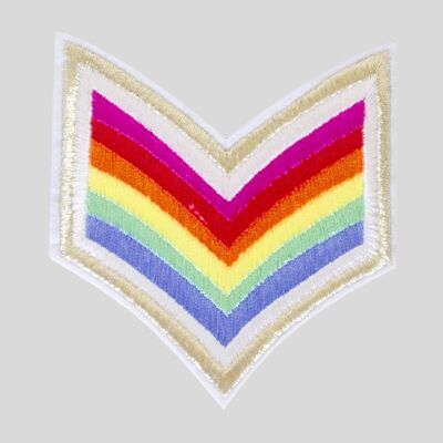 Dandy star captain rainbow patch