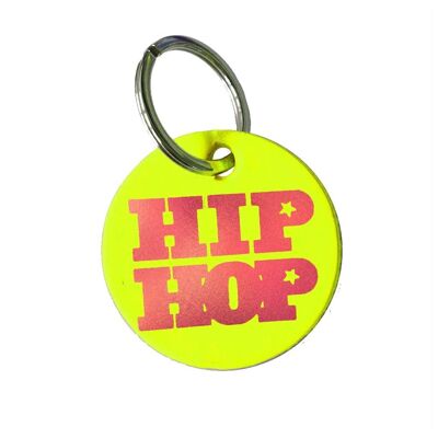 Hip hop neon keyring