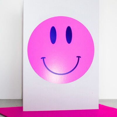 Smiley greeting card