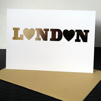 Dandy star london greeting card