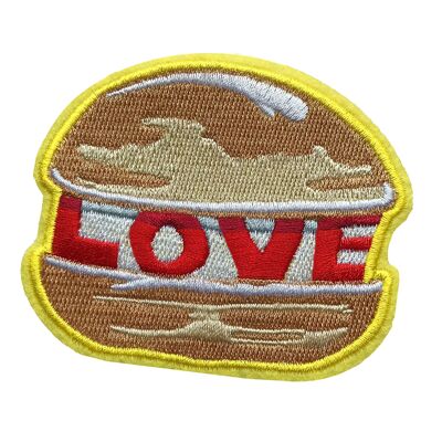Love burger patch