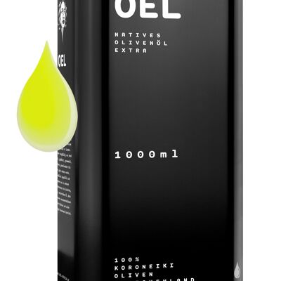 OEL 1,000 ml - Organic Extra Virgin Olive Oil