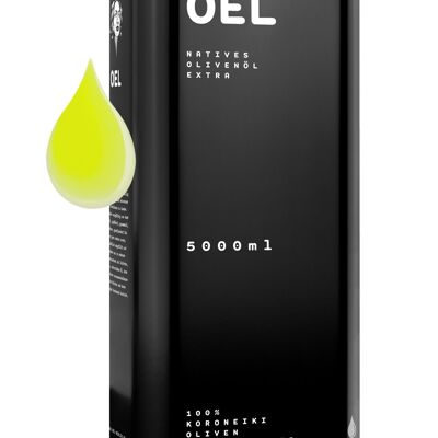 OEL 5 000 ml - Huile d'Olive Extra Vierge Bio