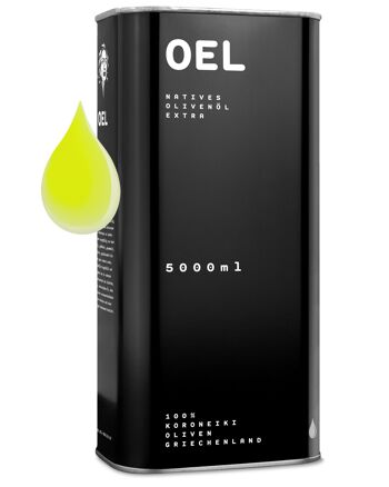 OEL 5 000 ml - Huile d'Olive Extra Vierge Bio 1