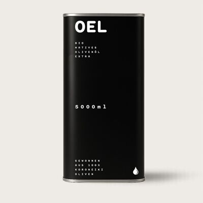 OEL 5.000 ml - Olio Extra Vergine di Oliva Biologico