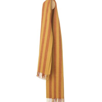 Bergen scarf (rusty red/curry)