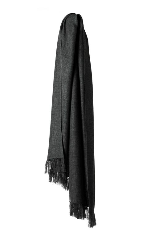 Traveller scarf (dark grey/black)