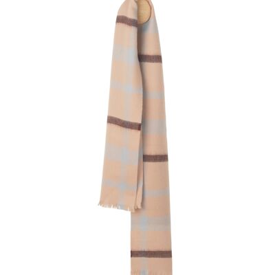 London scarf (lagoon/beige/chocolate)