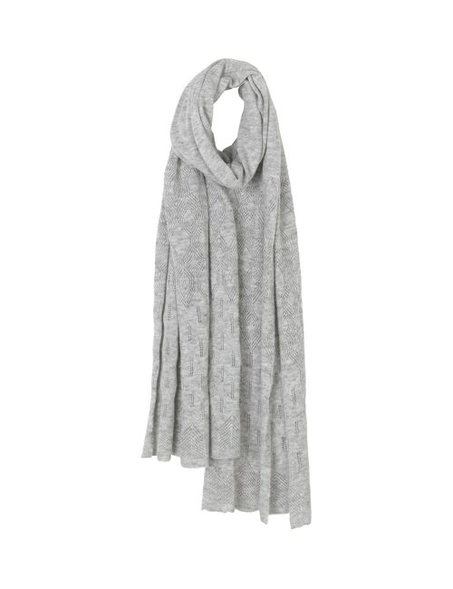 Paris scarf (light grey)
