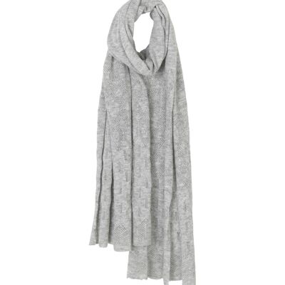 Paris scarf (light grey)