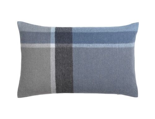 Manhattan cushion(blue/dust ocean)40x60