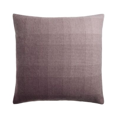 Horizon cushion (plum/cognac) 50x50