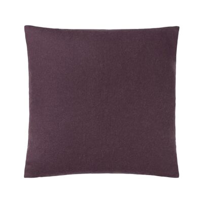 Coussin classique (prune) 50x50cm