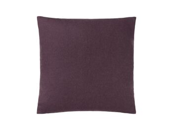 Coussin classique (prune) 50x50cm 1