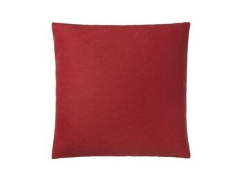 Coussin classique (rouge)50x50 cm