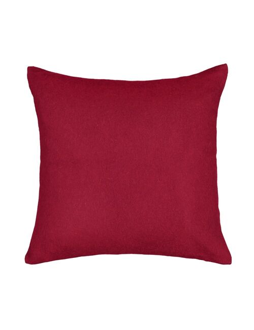 Classic cushion (bordeaux)50x50 cm