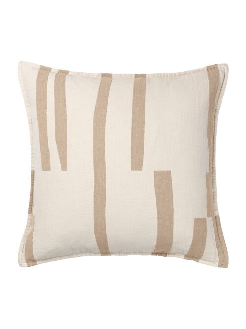 Lyme Grass cushion (beige) organic cotton