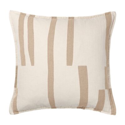 Lyme Grass cushion (beige) organic cotton