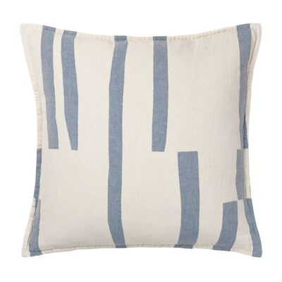 Lyme Grass cushion (blue)organic cotton
