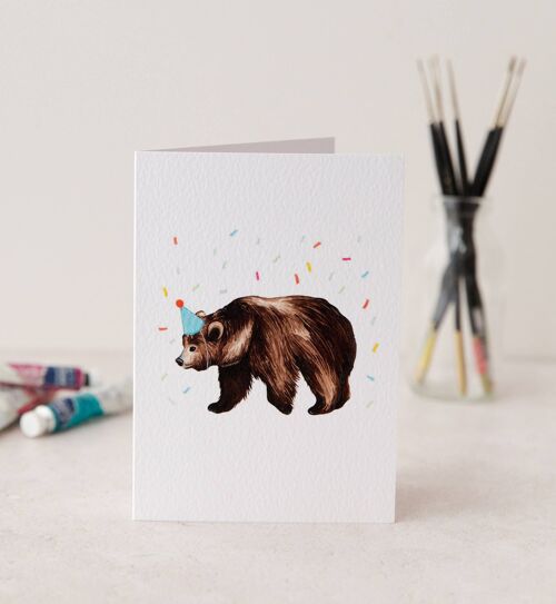 Bear Greetings Card